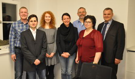 Unsere Vorstände mit Vertretern der JU