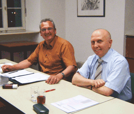 Josef Riegert und Siegfried Böhm