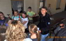 Teilnehmende melden sich an