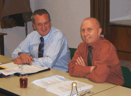 Siegfrie Böhm und Josef Riegert